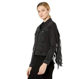 Mavi Luna Fringe Denim Jacket